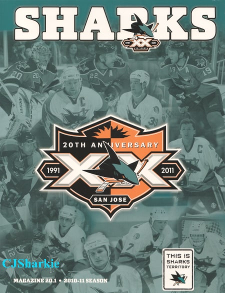 San Jose Sharks Program 20.1