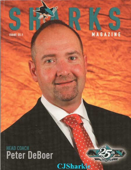 San Jose Sharks Program 25.1