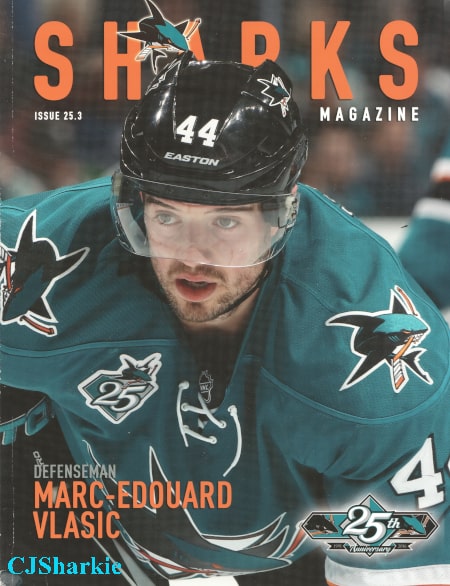 San Jose Sharks Program 25.3