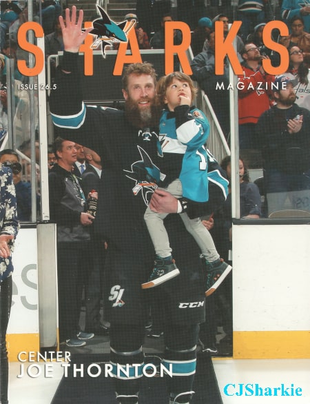San Jose Sharks Program 26.5