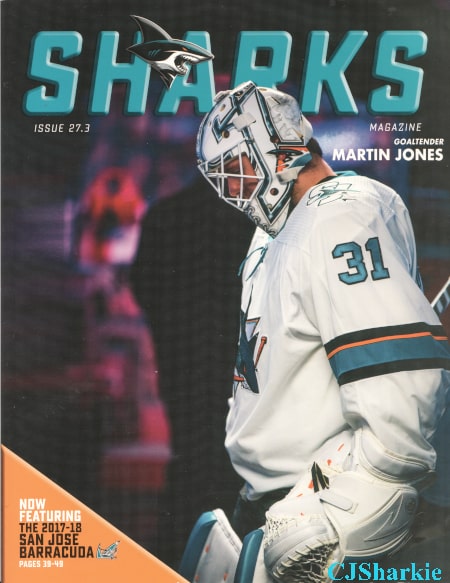 San Jose Sharks Program 27.3