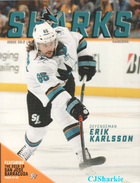 San Jose Sharks Program 28.2
