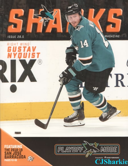 San Jose Sharks Program 28.5
