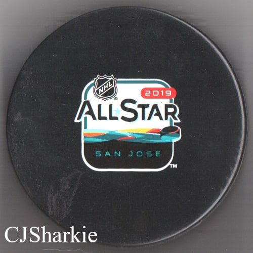 2019 All Star Warmup Puck