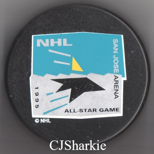 1995 All Star Souvenir Puck