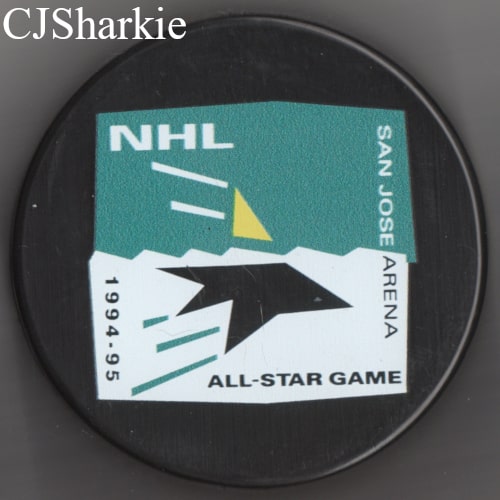 1995 All Star Souvenir Puck