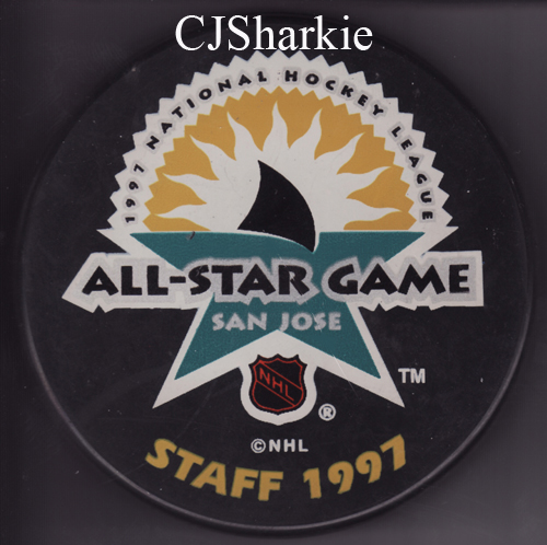 1997 All Star Staff Puck