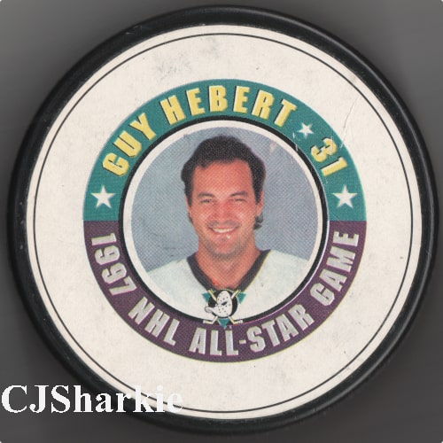 1997 All Star Guy Hebert Puck