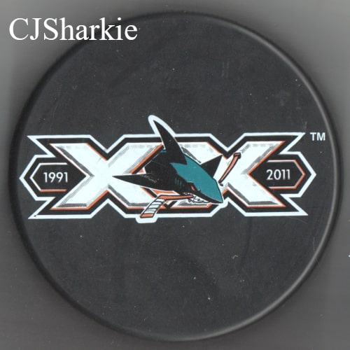 20th Anniversary Logo Puck