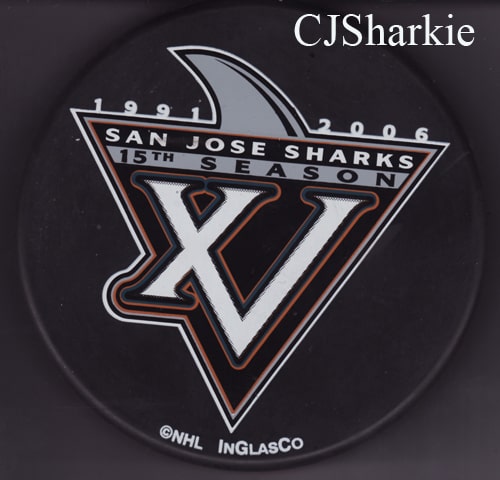 15th Anniversary Logo Puck