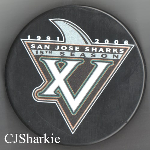 15th Anniversary Logo Puck