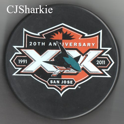 20th Anniversary Logo Puck