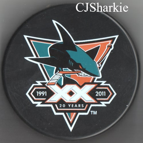 20th Anniversary Logo Puck