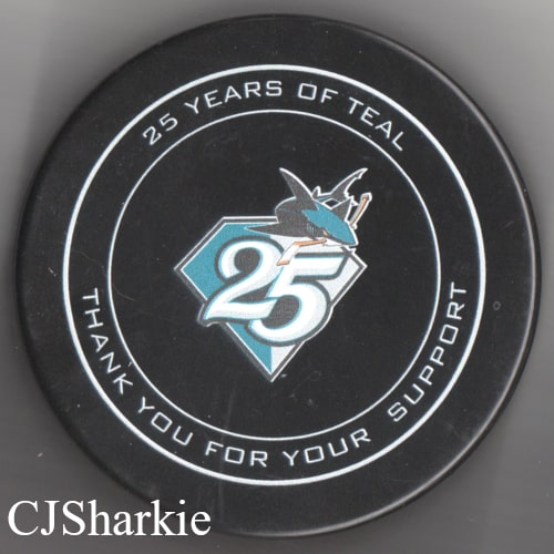 25th Anniversary Season Ticket Holder Support Puck
