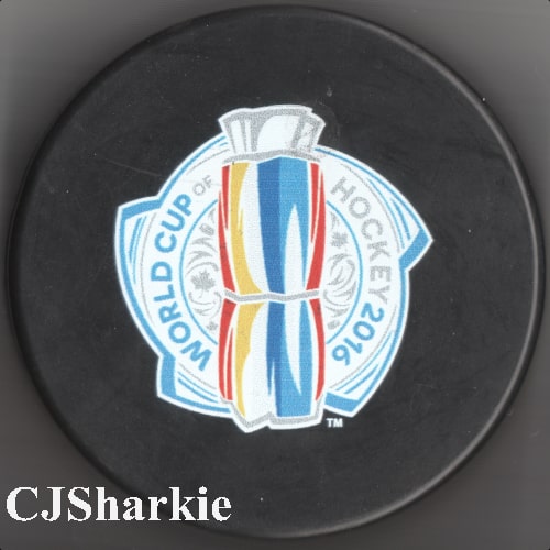 Joe Pavelski USA Puck back view