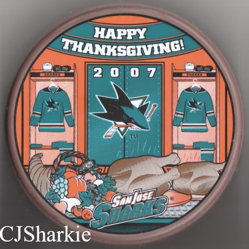 2007-2008 Thanksgiving Puck
