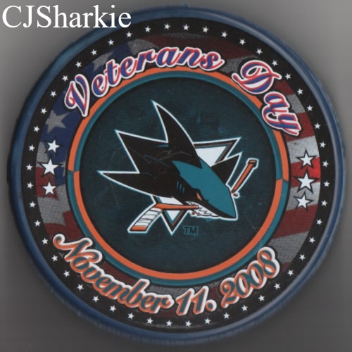 2008-2009 Veteran's Day Puck