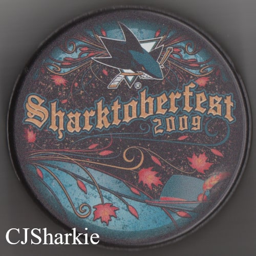 2009-2010 Sharktoberfest Puck