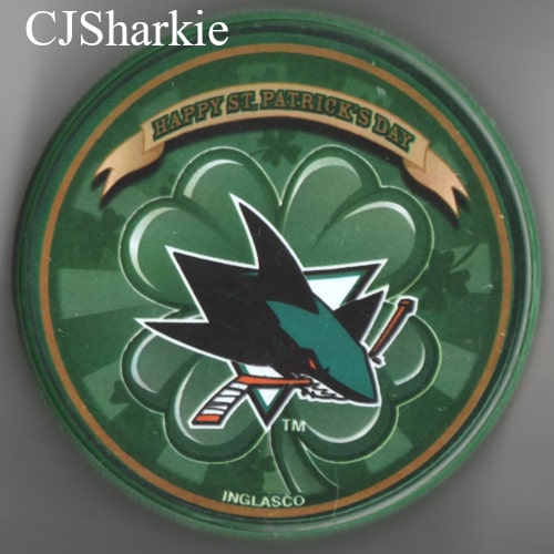 2008-2009 St. Patrick's Day Puck