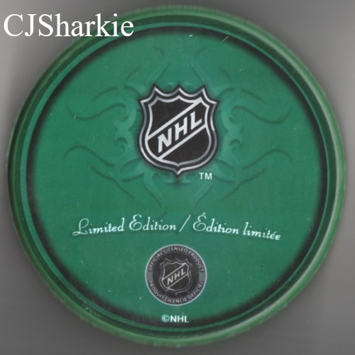 2008-2009 St. Patrick's Day Puck back view