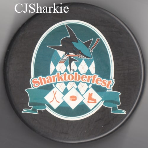 2011-2012 Sharktoberfest Puck