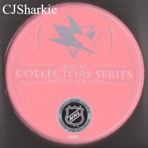 2010-2011 Valentine's Day Puck back view