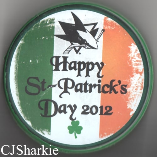 2011-2012 St. Patrick's Day Puck