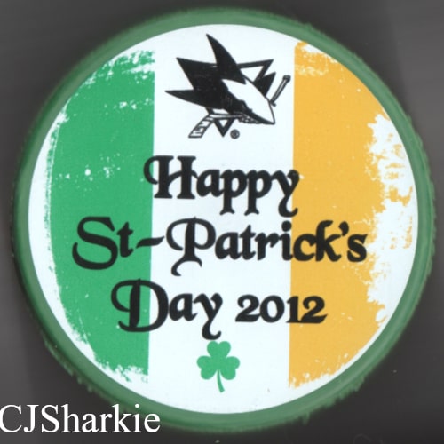 2011-2012 St. Patrick's Day Puck
