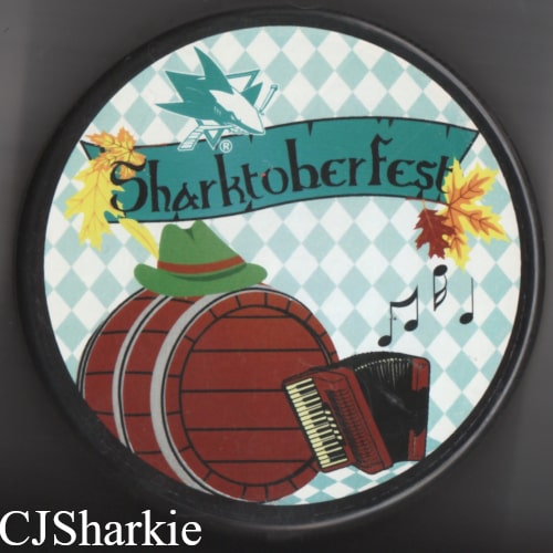 2013-2014 Sharktoberfest Puck