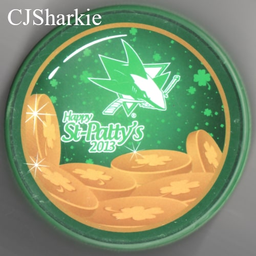 2012-2013 St. Patrick's Day Puck