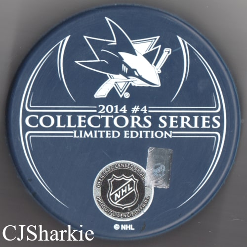 2013-2014 Happy New Years Puck back view