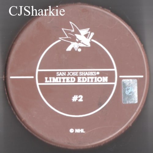 2014-2015 Sharktoberfest Puck back view