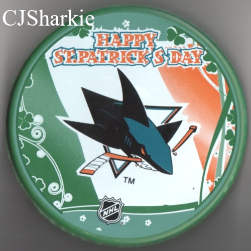2013-2014 St. Patrick's Day Puck
