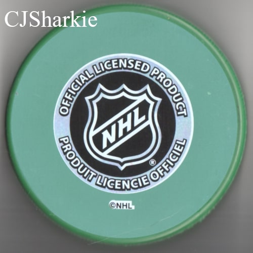2013-2014 St. Patrick's Day Puck back view
