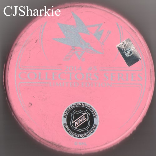 2013-2014 Valentine's Day Puck back view