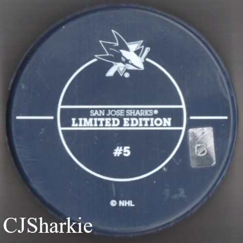 2015-2016 Happy New Years Puck back view