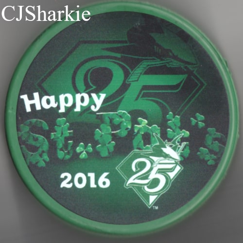 2015-2016 St. Patrick's Day Puck