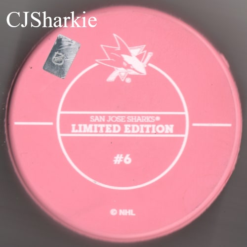 2015-2016 Valentine's Day Puck back view
