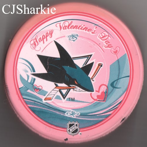 2008-2009 Valentine's Day Puck