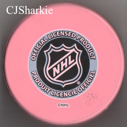 2008-2009 Valentine's Day Puck back view