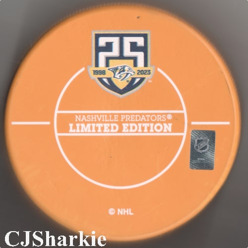 2023-2024 Matchup Puck back view