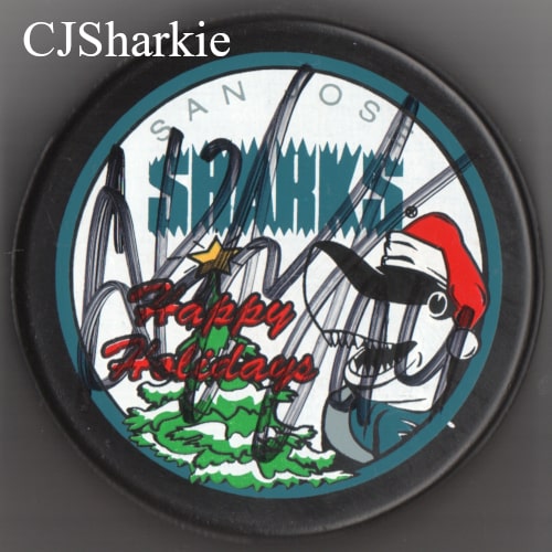 2004 Sharks Valentine Puck