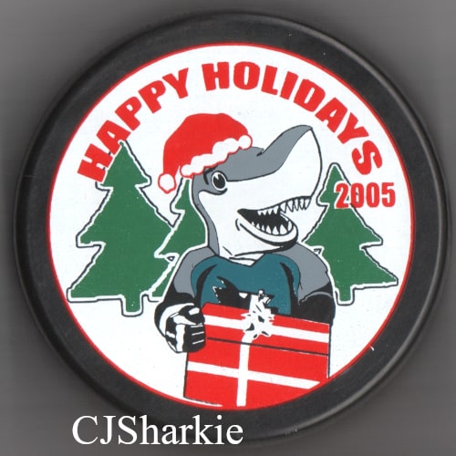 2005-2006 Happy Holidays Puck