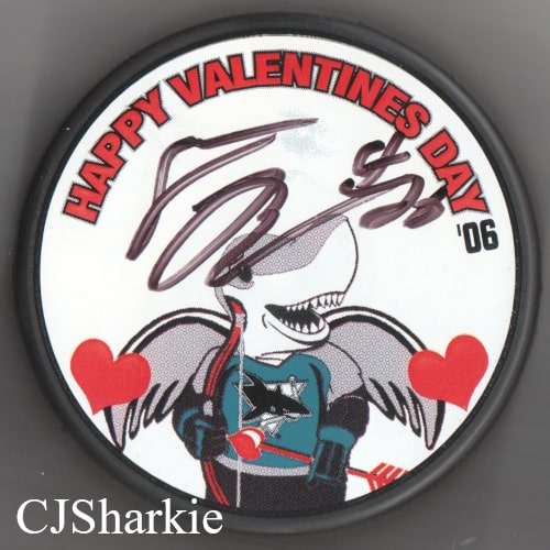 2005-2006 Happy Valentine's Day Puck
