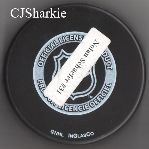 2006-2007 Opening Day Puck back view