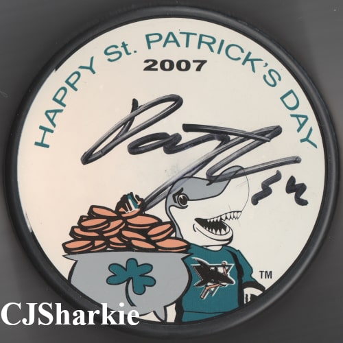 2006-2007 Happy St. Patrick's Day Puck