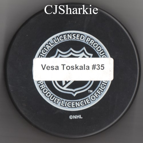 2006-2007 Happy Thanksgiving Puck back view