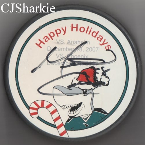 2007-2008 Happy Holidays Puck