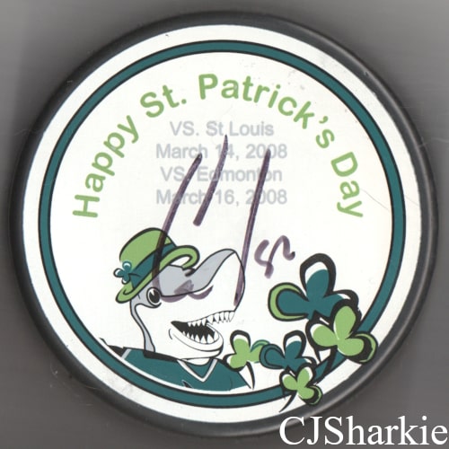 2007-2008 St. Patrick's Day Puck
