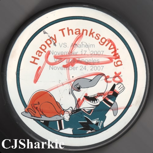 2007-2008 Happy Thanksgiving Puck